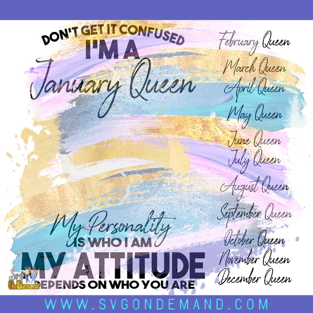 wm BIRTHDAY QUEEN SHIRT DESIGN TEMPLATE