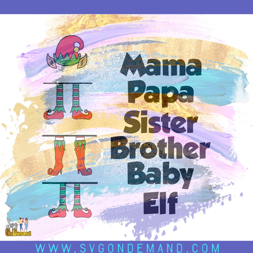 wm family elf shirts