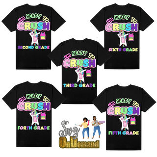 Unicorn Back to School Png Bundle 1