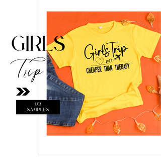 Girls Trip SVG Ladies Summer Vacation Graphics