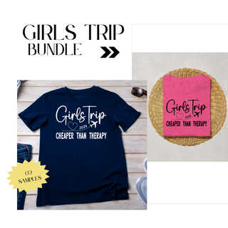 Girls Trip SVG Ladies Summer Vacation Graphics