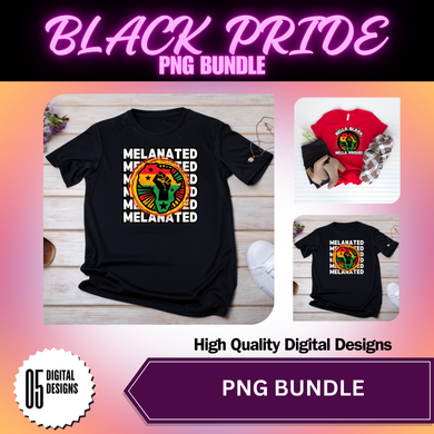 BLACK PRIDE PNG BUNDLE