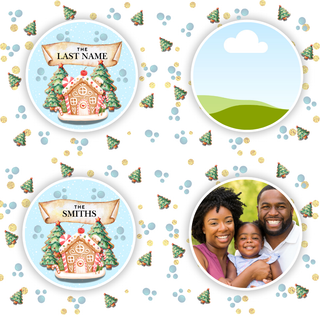 Christmas Custom Mug Canva Template