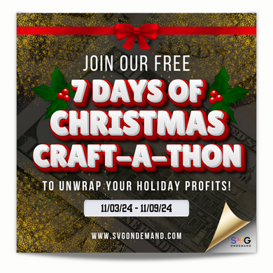 7 Days of Christmas Craftathon BootCamp