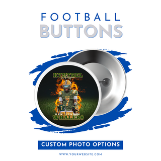 Canva Pro Football Button Template