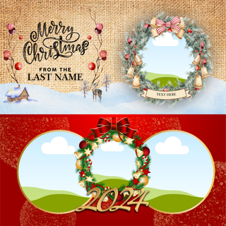 Christmas Custom Mug Canva Template