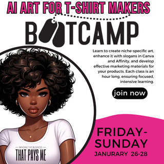 AI Art for T-Shirt Makers Boot Camp