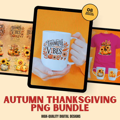 Autumn Thanksgiving Png Bundle