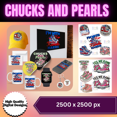 CHUCKS AND PEARLS PNG BUNDLE