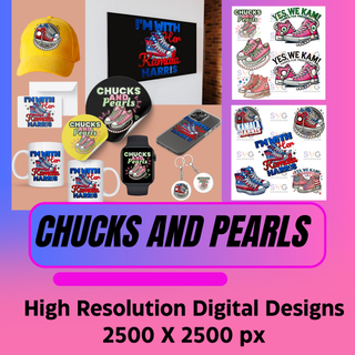 CHUCKS AND PEARLS PNG BUNDLE