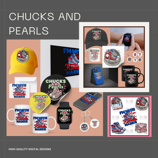 CHUCKS AND PEARLS PNG BUNDLE