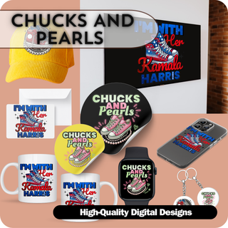 CHUCKS AND PEARLS PNG BUNDLE