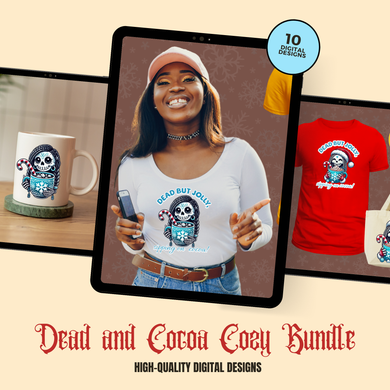 Dead and Cocoa Cozy Png Bundle