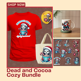 Dead and Cocoa Cozy Png Bundle