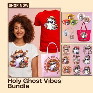 Holy Ghost Vibes Bundle Template