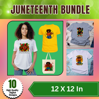 JUNETEENTH png Bundle