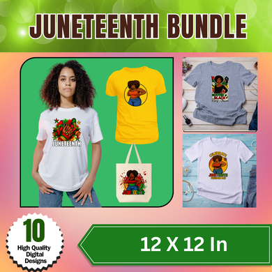 JUNETEENTH png Bundle