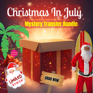 Christmas In July Mystery Transfer Bundle