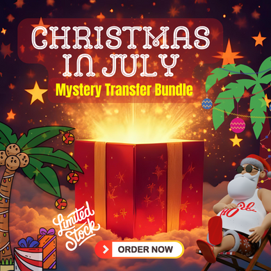 Christmas In July Mystery Transfer Bundle