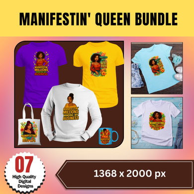 Manifestin' Queen Digital Bundle