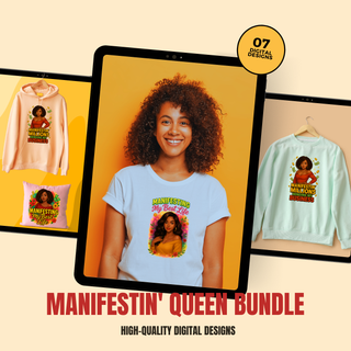 Manifestin' Queen Digital Bundle