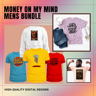 Money on my mind mens Digital Bundle