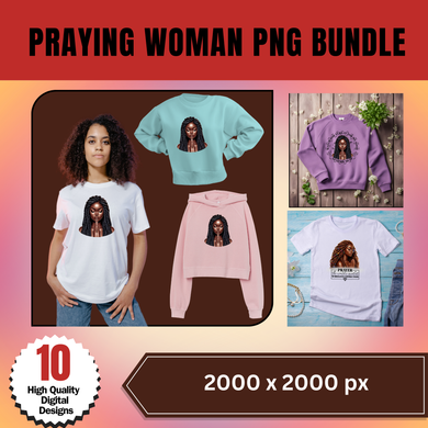 Praying Woman png Bundle