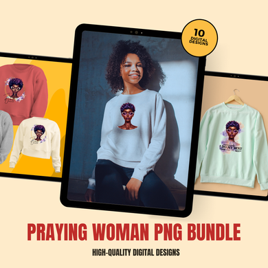 Praying Woman png Bundle