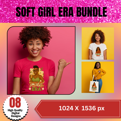 Soft Girl Era Digital PNG Bundle