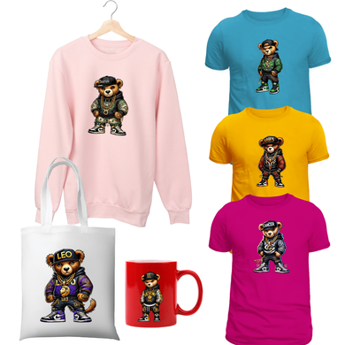 Zodiac Male Street Bears Png Bundle