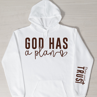 God Has A Plan Screen Print Transfer