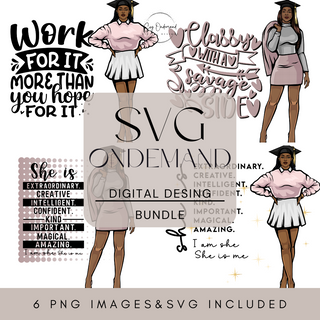 Ms. Educated Png and Svg Bundle