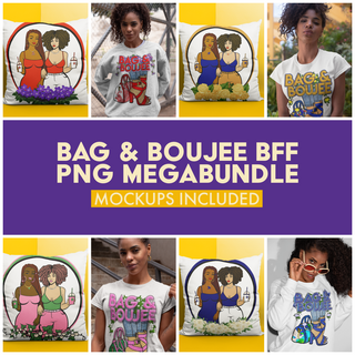 BAG & BOUJEE BFF PNG MEGABUNDLE 1
