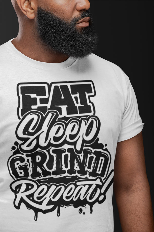 Eat, Sleep, Grind Screen Print Transfer – SVG OnDemand