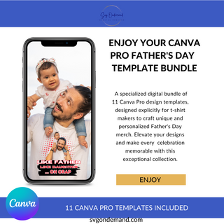 _CANVA PRO FATHER'S DAY TEMPLATE BUNDLE