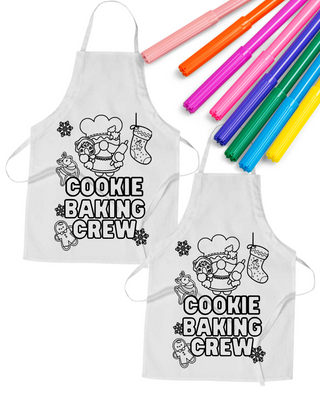 Christmas Cookie Baking Coloring SHEET FRANSFER