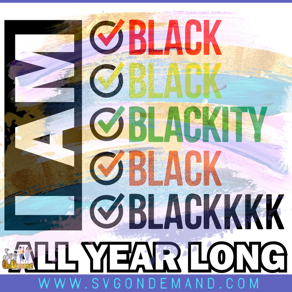 WM BLACKITY BLACK ALL YEAR LONG SVG