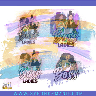 WM BOSS LADIES PNG BUNDLE