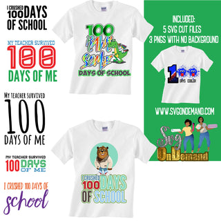 I survived 100 days of school bundle 1