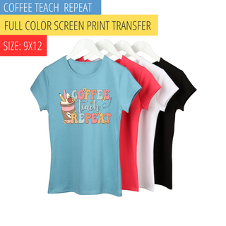teacher screen print transfer